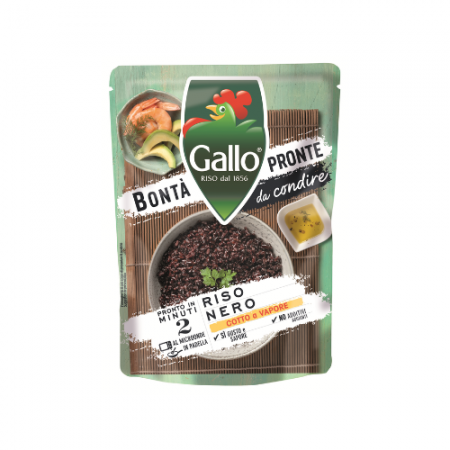 ARROZ NEGRO PRONTO A COMER RISO GALLO 250G